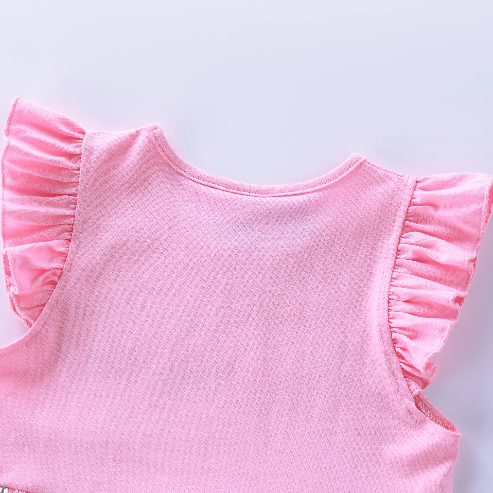 Sommerkleid für Mädchen aus Baumwolle, Meerjungfrau, bestickt, gepunktetes Netzstoff, Prinzessinnenkleid SH1803 – Detail 14