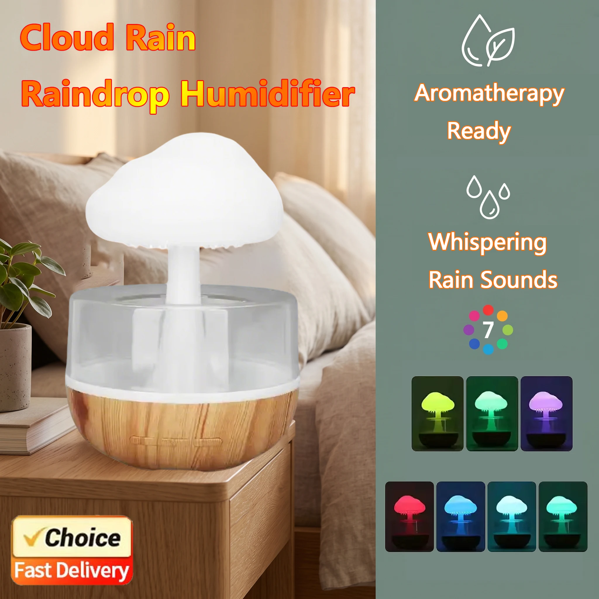 Rain Cloud Aroma Diffuser — "The Mist"
