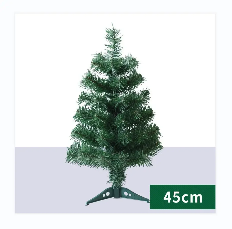 PVC Reusable Christmas Pine Tree Spray Snow Christmas Trees Artificial Christmas Tree Indoor New Year Christmas Decoration