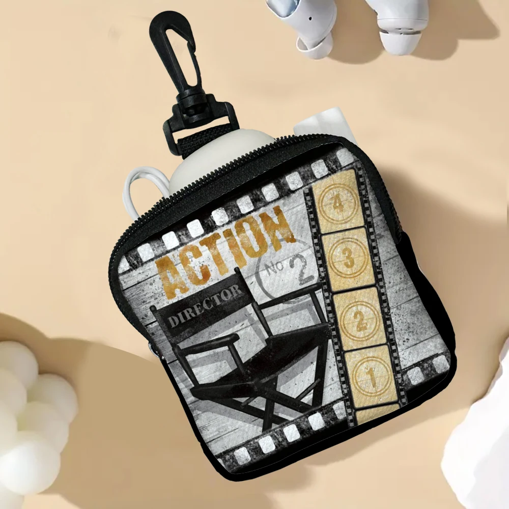 

Conrad Knutsen Action Cinema Movie Regista Director Simple Coin Wallet Zipper Card Holder Short Wallet For Women And Men 2.28
