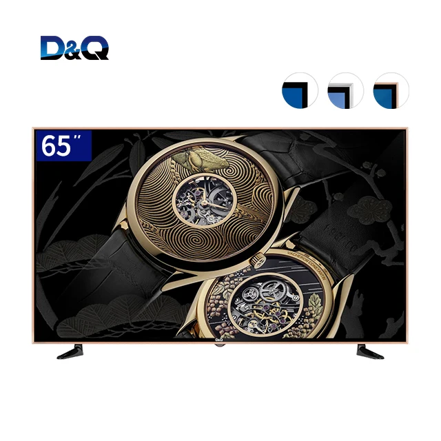 4K UHD 65 cal telewizor led z systemem android pojemne telewizor smart led inteligentny telewizji