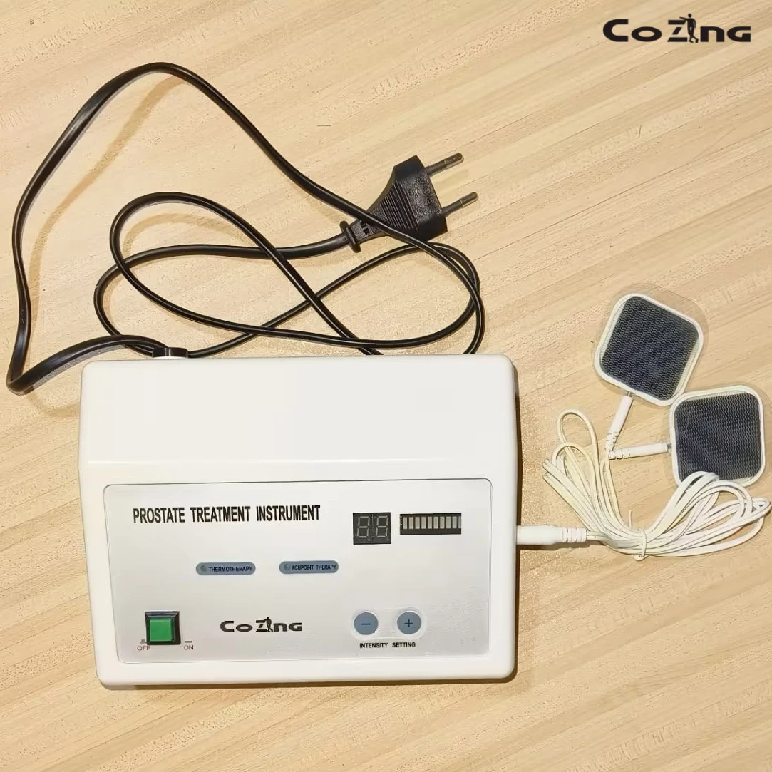 

Prostate Treatment Device with Rectangular and Electrodes for Qihai Huiyin Acupoints Enhances Blood Circulation Comfort Design
