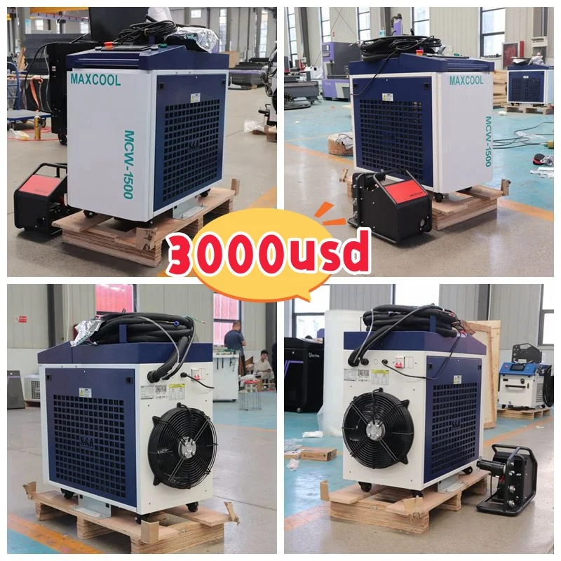 Small Shell 1.5KW 2KW 3KW Portable Fiber Laser Welder 3 in 1 Handheld Welding Laser Machine 1500W 2000W 3000W For Metal Price