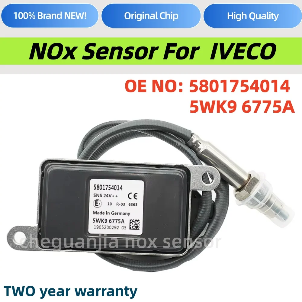 

5WK96775A 5801754014 Original New NOX Sensor Nitrogen Oxygen Sensor For IVECO Stralis Eurocargo Trakker X-Way