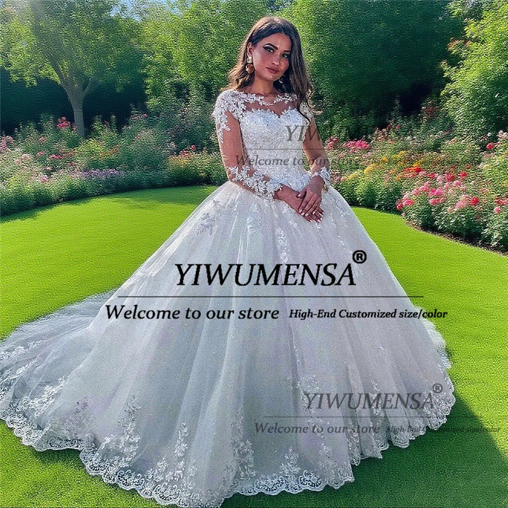 Luksusowe suknie ślubne księżniczki, suknie balowe dla panny młodej, koronkowe aplikacje, kryształki, suknie ślubne szyte na miarę, suknia wieczorowa plus size