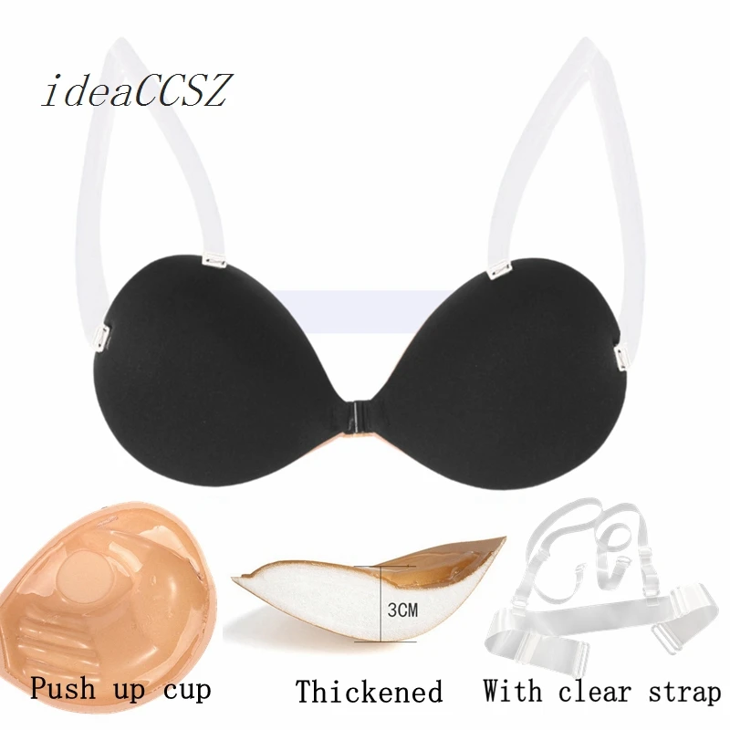 sachin and babi light blue dress Push Up Adhesive Bra | Wireless Adhesive Bra | Backless Dress Bra