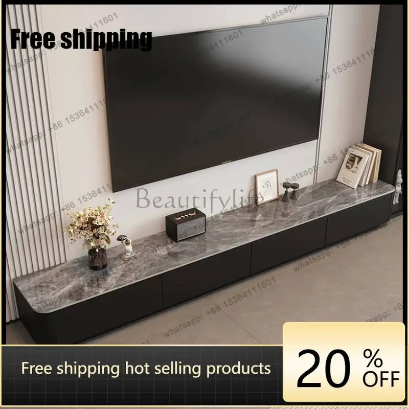 Mueble de TV Moderno PG, Estilo Europeo, Color Gris, Mueble de TV Nórdico con Almacenamiento, Mueble de TV Vintage Negro de Lujo, Muebles de Sala, Muebles para el Hogar