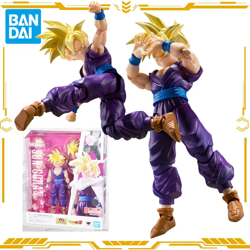 

Bandai оригинальная фигурка S.H.Figuarts Dragon Ball Z Son Gohan, игрушки для мальчиков и девочек, подарок, коллекционная модель, украшения
