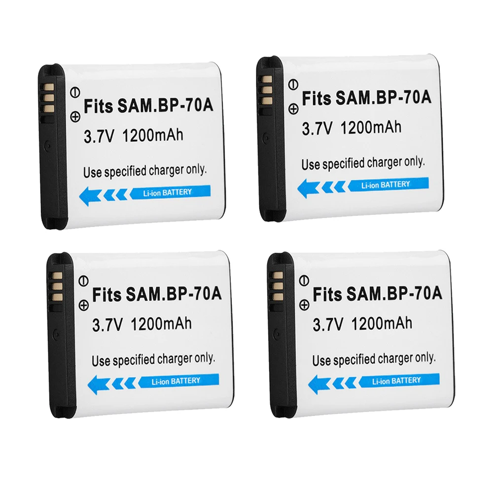 

SAMSUNG BP-70A EA-BP70A IA-BP70A Compatible Battery for DV150F ES65 ES67 ES70 ES71 ES73 ES74 ES75 ES80 MV800 ES99 PL201 Models