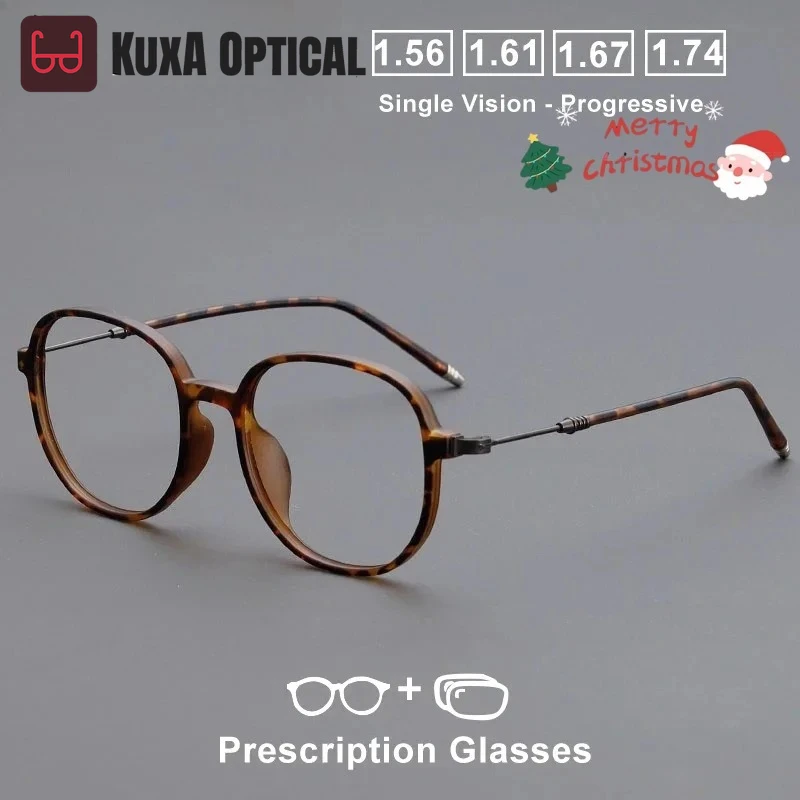 

KUXA TR90 оправа женские оптические очки по рецепту анти-синий свет фотохромные очки для близорукости и дальнозоркости