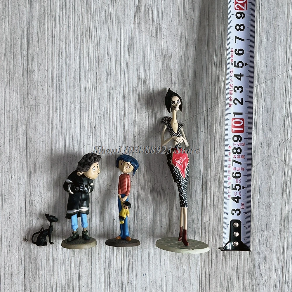 3 قطعة Neca كورالين الشكل أنيمي كورالاين والباب السري ملتوية شخصية نموذج دمية تمثال مشترك المنقولة فيلم اللعب الهدايا #2