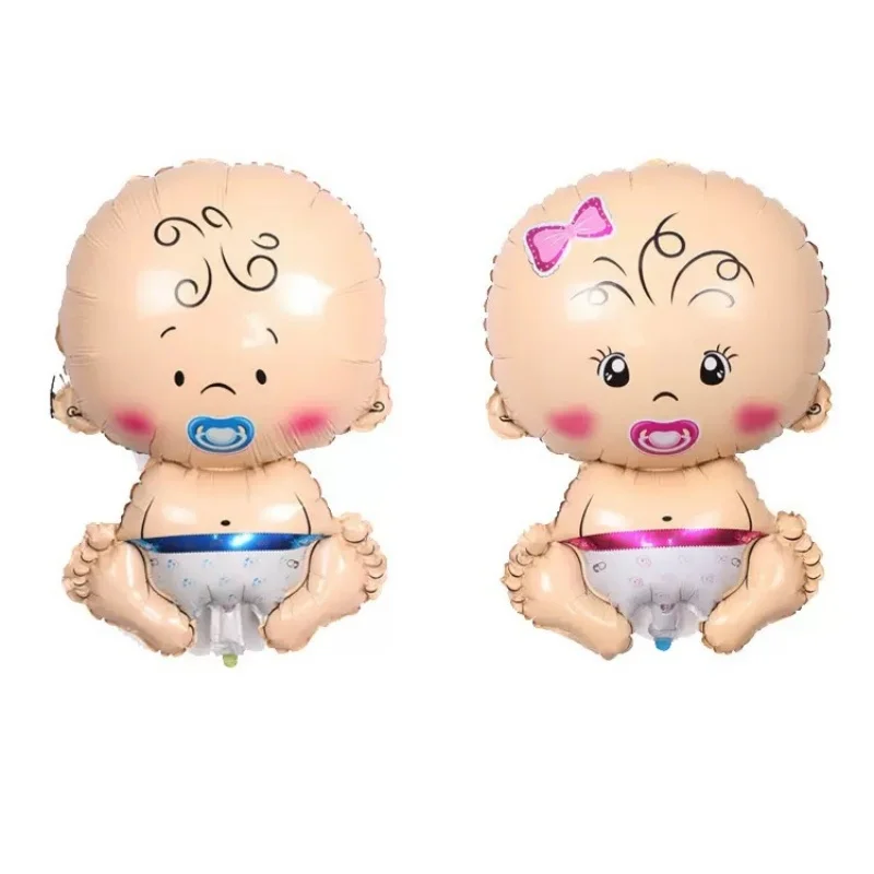 30 inch baby pacifier boy girl doll balloon gender reveal party decoration balloon first birthday cartoon children balloon
