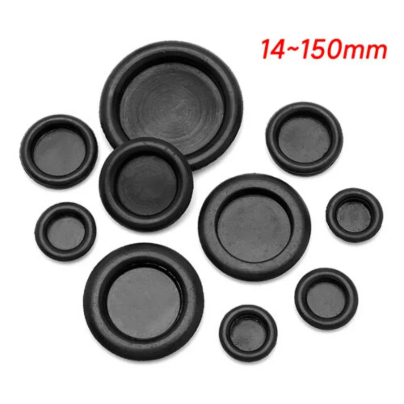 14-150 mm Blanking Blind Rubber Wiring Grommets Hole Plug Car Rubber Closure Body Stopfen Electrical Wire Gasket Single Sided