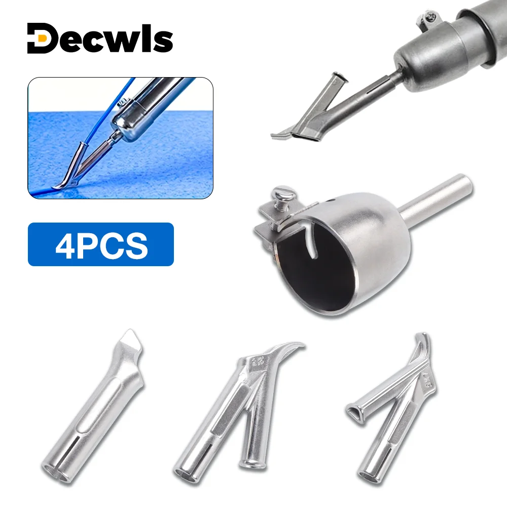 

Набор из 4 сварочных насадок, насадка для сварки термофеном, насадка для сварки пластика, аксессуары для сварочного инструмента, насадка с фиксированной точкой, треугольная насадка, круглая насадка, для сварки пластика