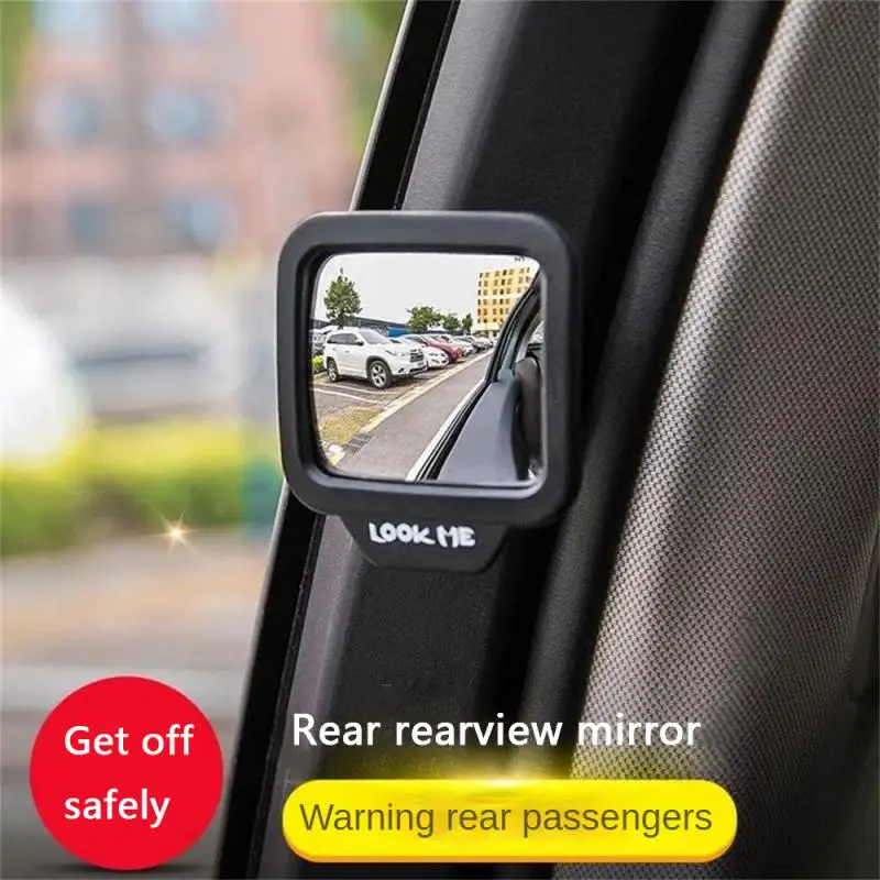 Car Rearview Auxiliary Mirror Small Round Rear-view Reverse Car Mirror Observation Mirror Safty Back A Car Tools Car Accessories