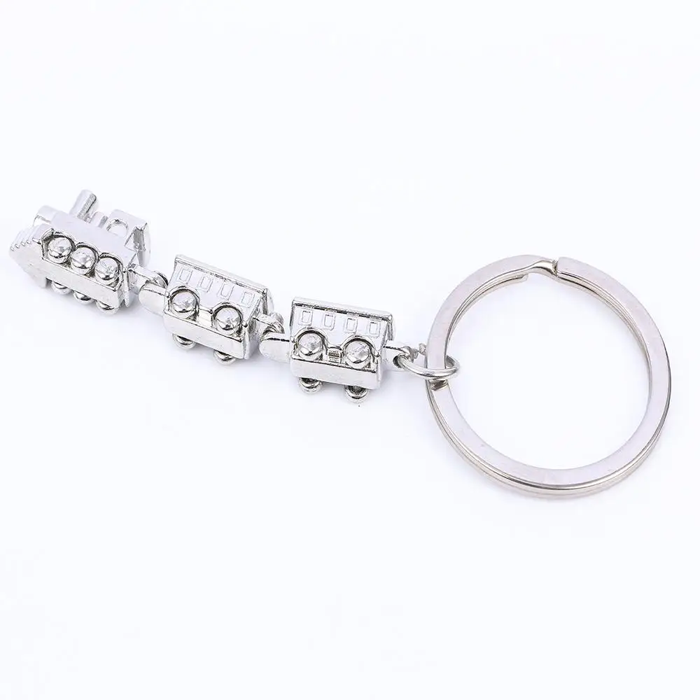 

Special Creative Unisex Gift Bag Decro Train Shaped Key Chain Key Holder Fashion Jewelry Key Ring
