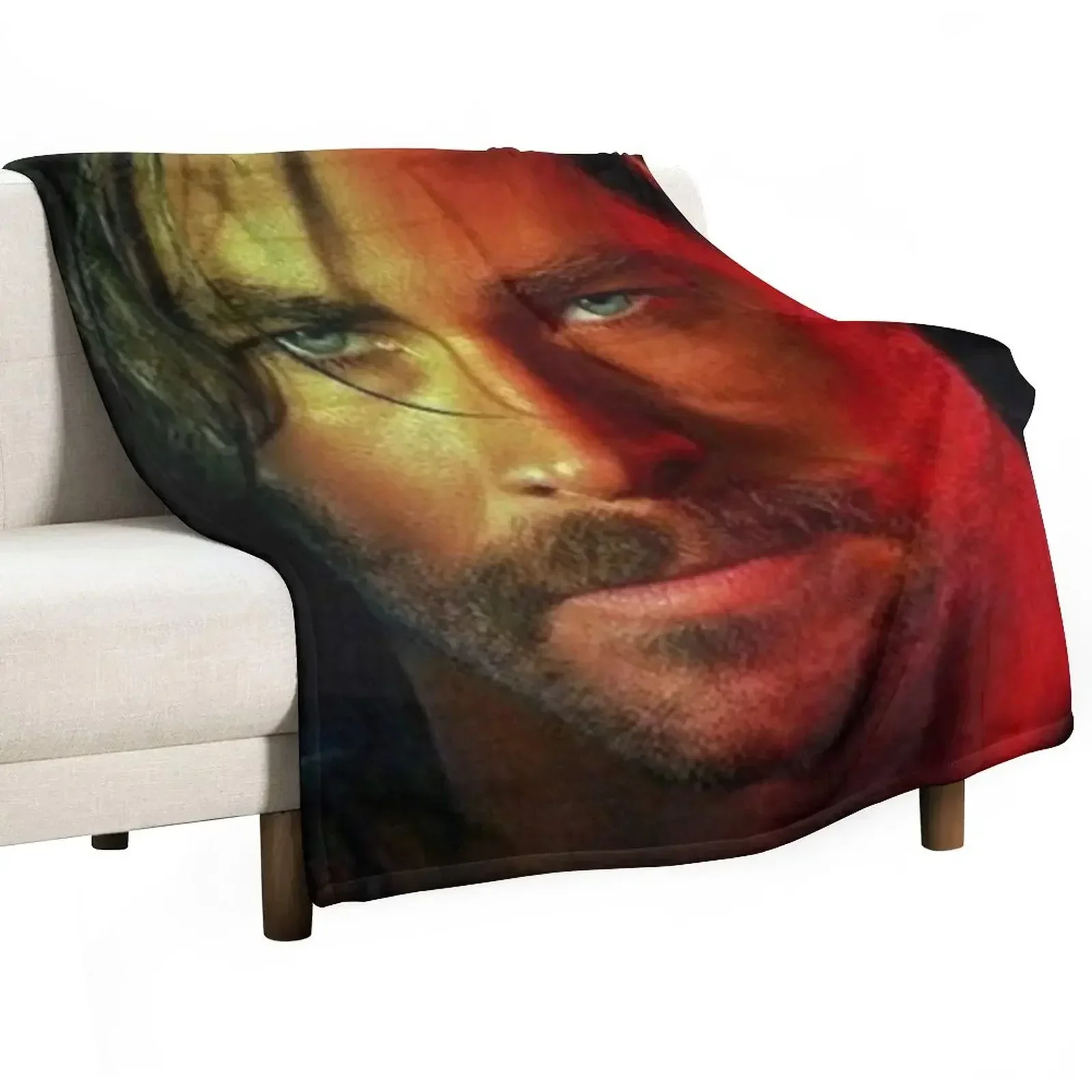 

chris hemsworth Throw Blanket funny gift Beautifuls wednesday Vintage Blankets