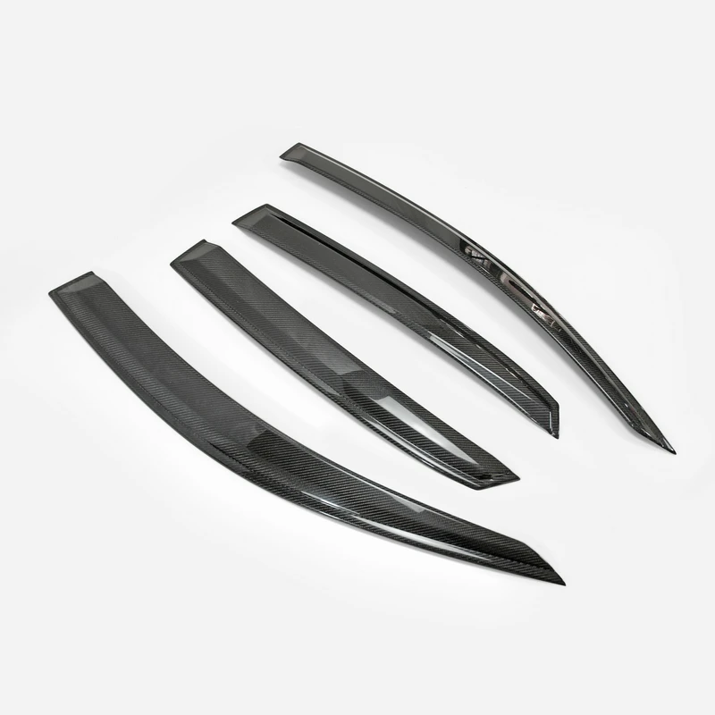 

OEM Carbon Fiber Door Window Visor FK8 TYPE-R & Bug Wind Deflector