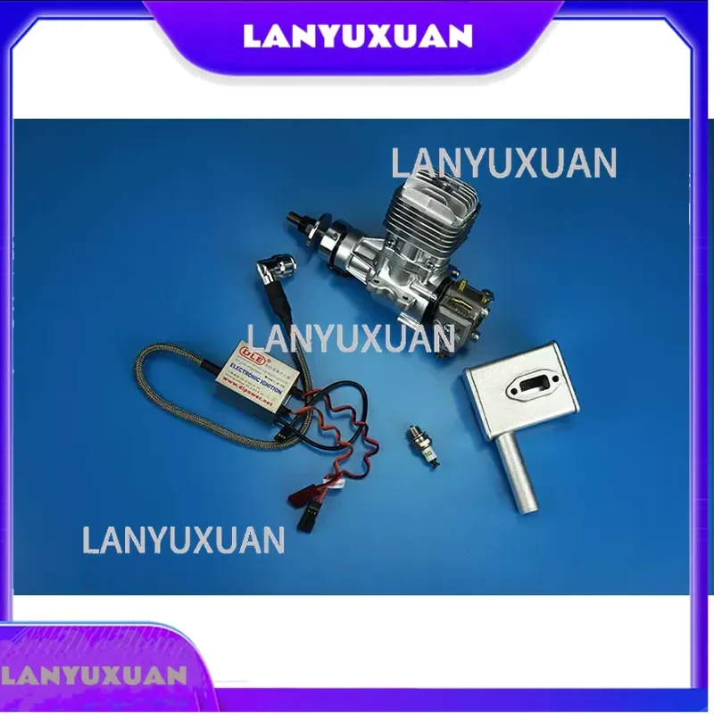 DLE20 model engine two-stroke single-cylinder side exhaust natural air-cooled hand start 20CC displacement