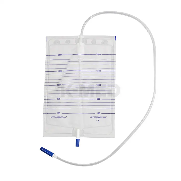 Hospital Consunamles Adult Urine Collection Bag 2000ml PVC Disposable Urine Bag