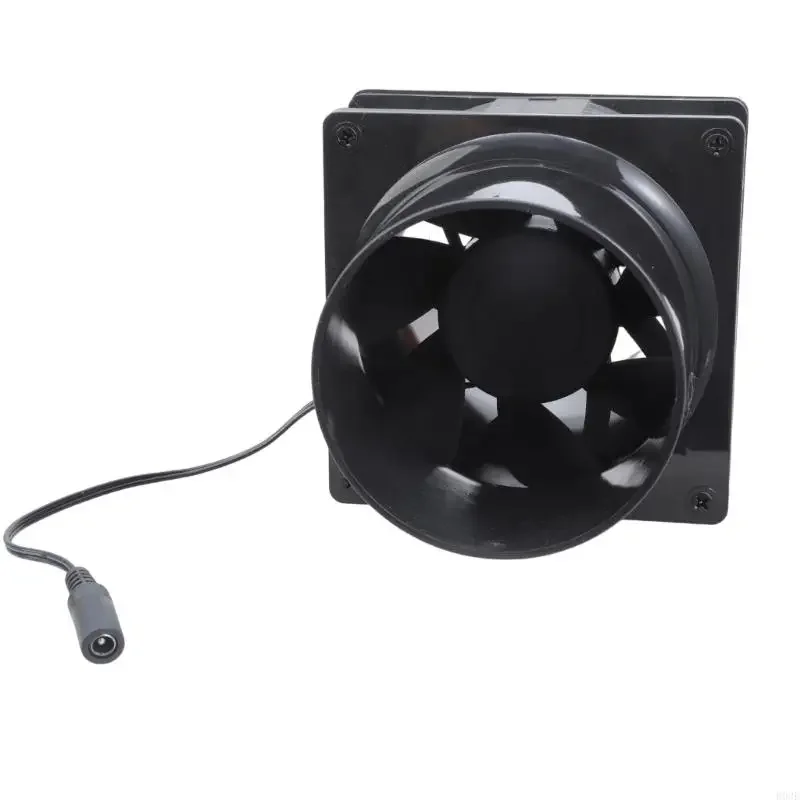 

12 см вентилятор 12 В 210CFM линейный воздуходувка с двойным шарикоподшипником для теплицы, дома для домашних животных и пайки,