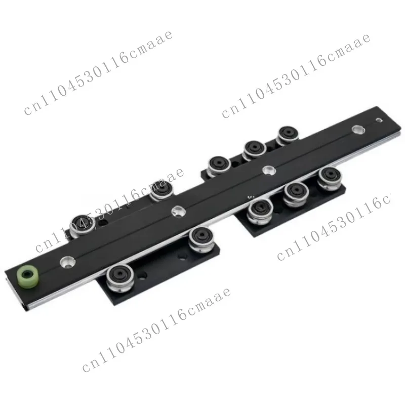 250Mm Length Alloy Steel Black Double Axis Linear Guide Optical Axis Photography Track Furniture Guide