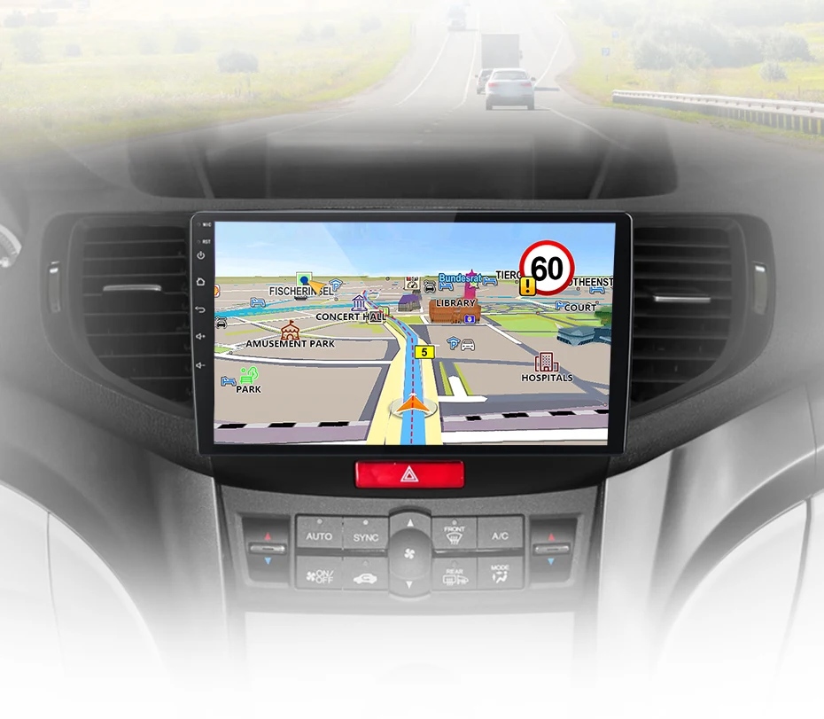 Junsun Kabelloses Carplay Android Auto Autoradio für Honda Accord 8 2008-2012 GPS Intelligente Systeme Stereo Multimedia Autoradio – Detail 19