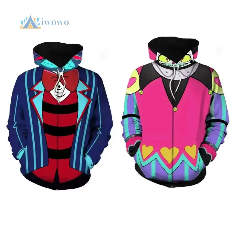 

Vox Косплей Костюм Хазби Ходди Рубашка Хэллоуин Карнавальные Вечерние Наряды