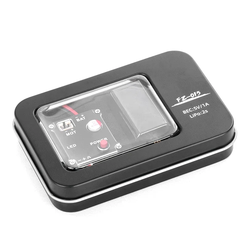 180 Brushed Motor 15A FZ-015 ESC for 1/18/ 1/24 SCX24 Trx4m FMS Remote Control Car Modification and Upgrade Accessories