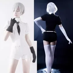 Anime Houseki no Kuni Costume Cosplay Diamond Antarcticite body Land of the lustre tute abiti di alta qualità