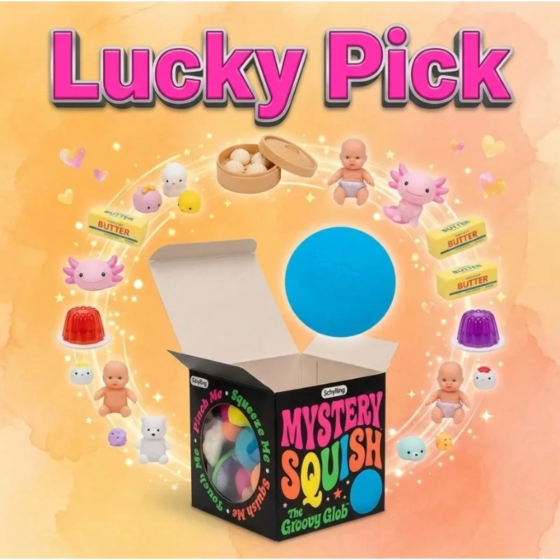 

Standard 3 Draws Squishy Blind Box – Random Mystery Toy (Min. 2 Items Guaranteed)