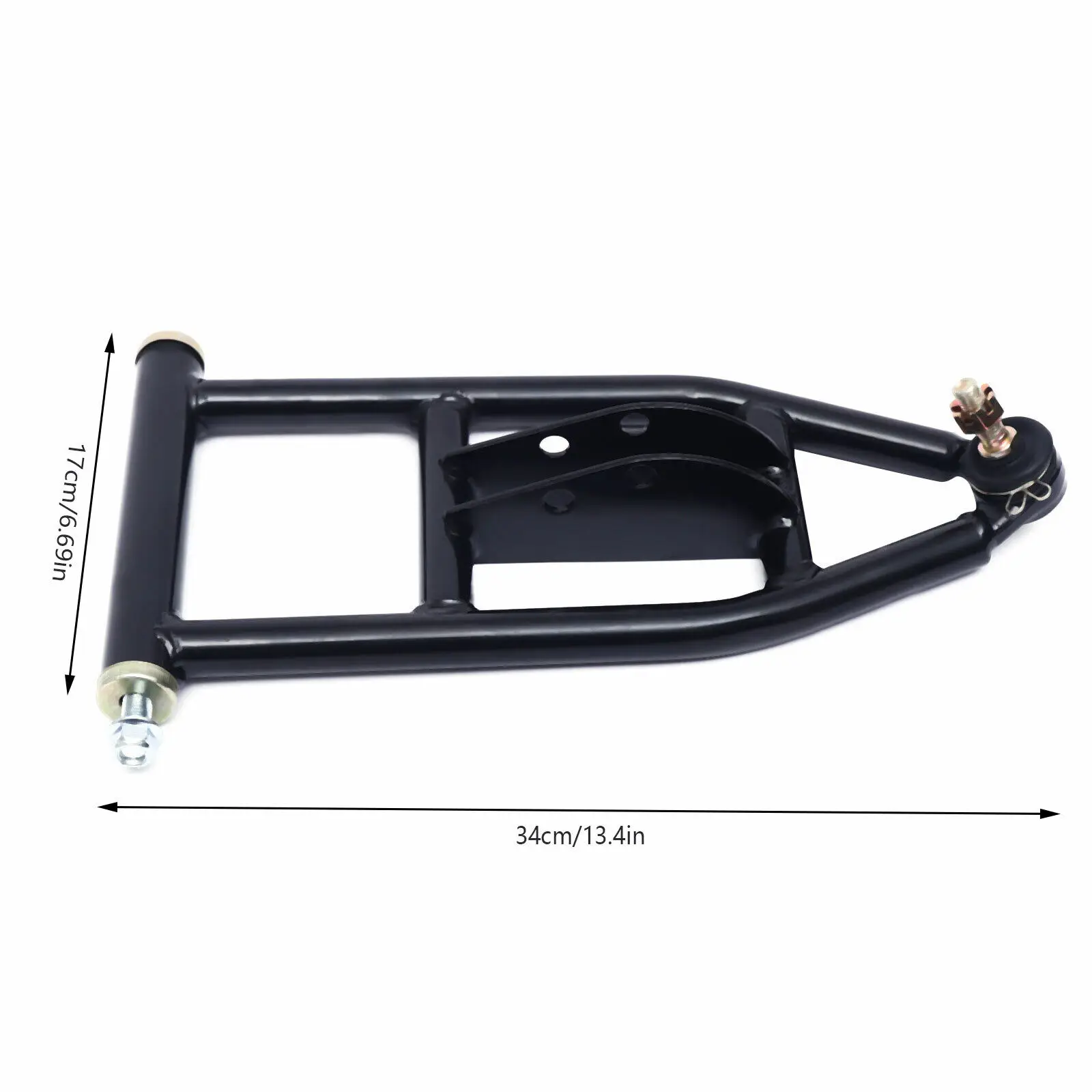 340mm Front Suspension Shock Swing Arm Upper/Lower A Arm for DIY ATV Go Kart