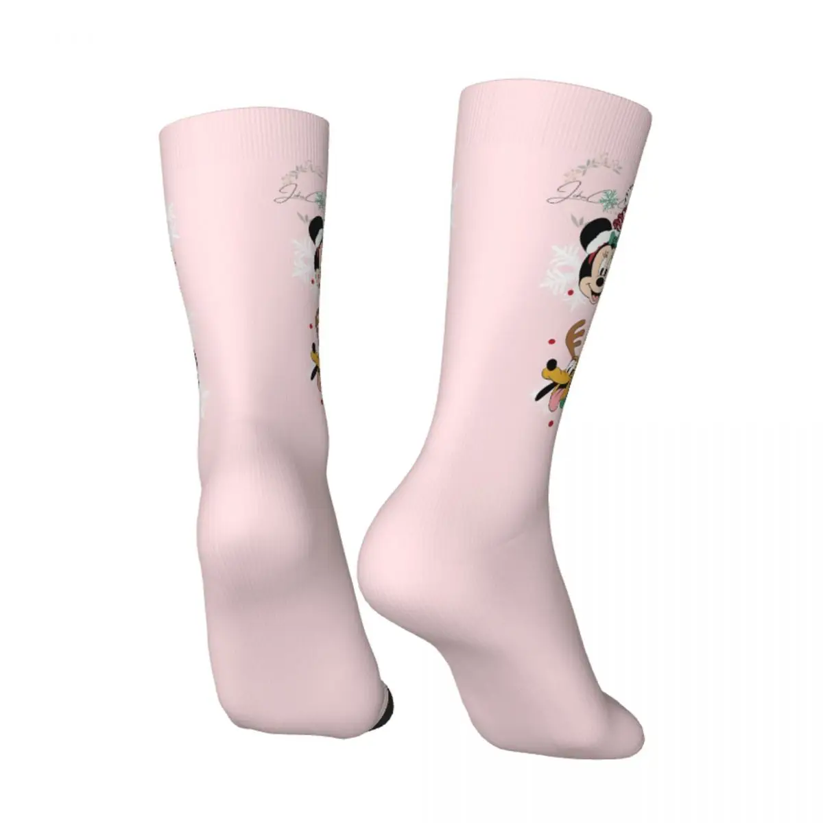 TureMouse-Chaussettes de Noël coordonnantes unisexes, bas respirants, design de loisirs, escalade, automne, hommes