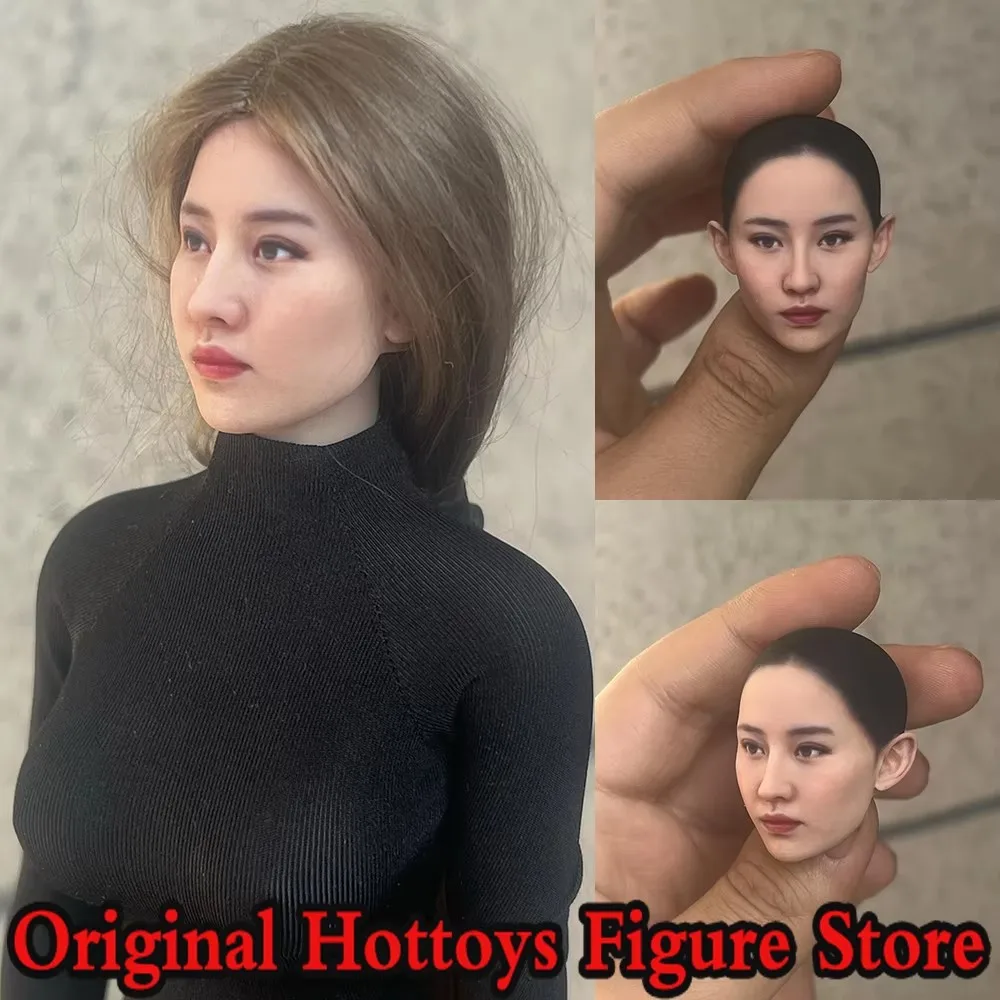 

В наличии масштаб 1/6, женская скульптура головы солдата, кристалл Лю, фея, сестра, резьба по голове, подходит для 12-дюймовой экшн-фигурки, модель куклы