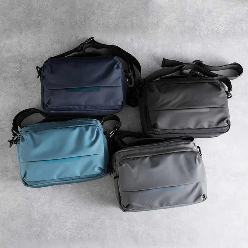 Sac à bandoulière décontracté pour hommes, sac messager imperméable et carillon business, sac de poitrine, sac à bandoulière pour tablette et ordinateur