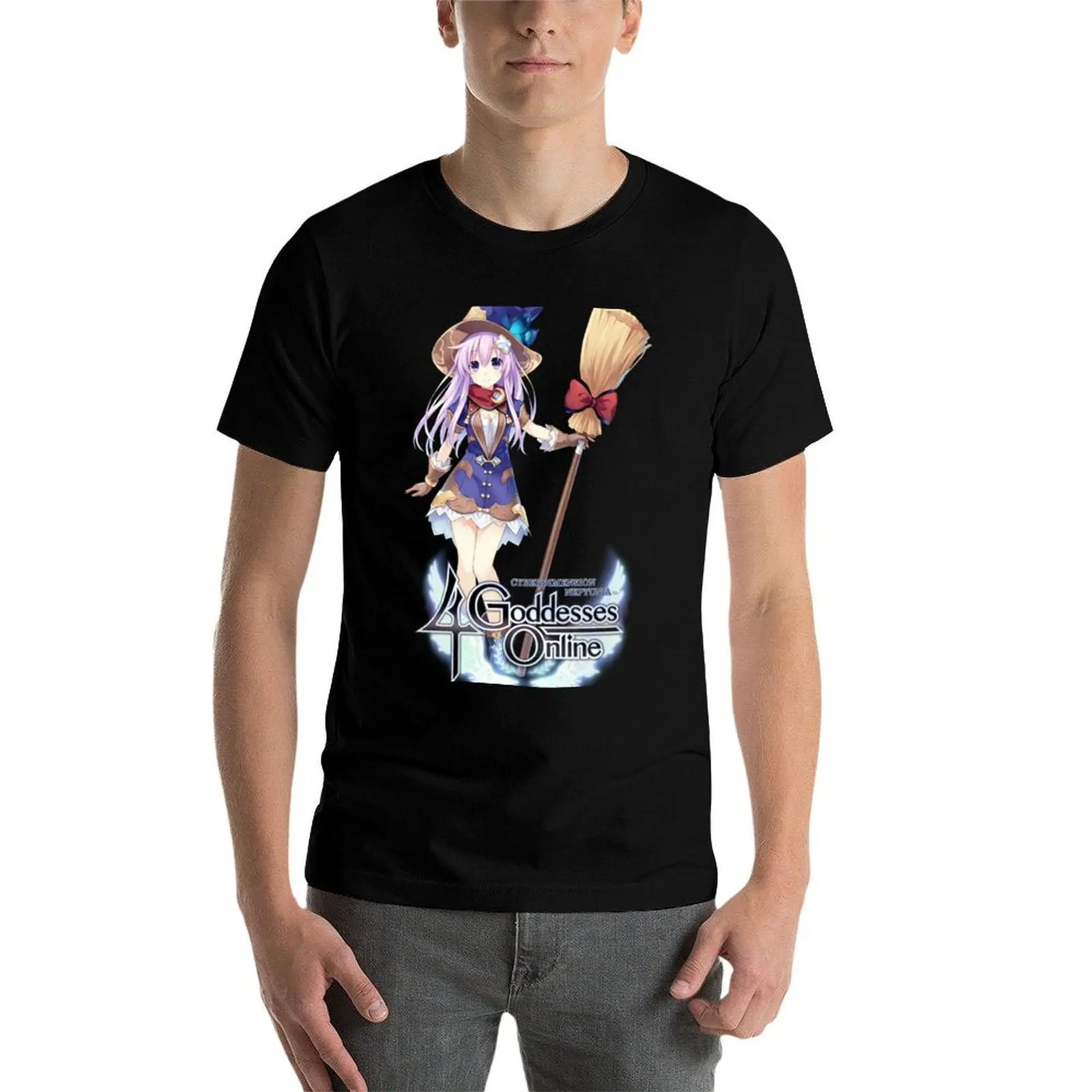 

Nepgear - Cyberdimension Neptunia: 4 Goddesses Online T-Shirt t shirts for man slim fit t shirts cotton 100% T-Shirt