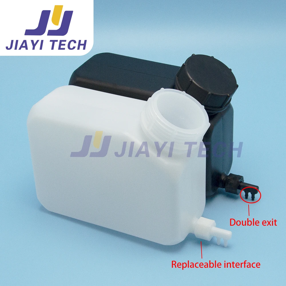 

Система подачи чернильного резервуара емкостью 1,8 л, картридж Ciss с двойным выходом для экосольвентного УФ-принтера Allwin