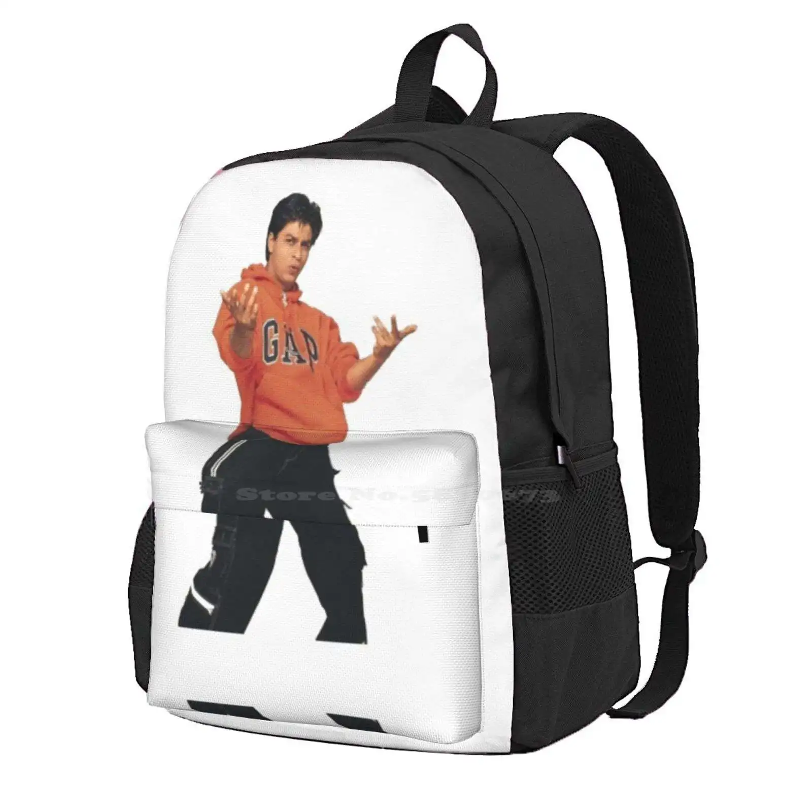 Shahrukh Khan (Rahul) - Kkhh Hot Sale Schoolbag Backpack Fashion Bags Kuchkuchhotahai Kkhh Shahrukhkhan Srk Bollywood Rahul