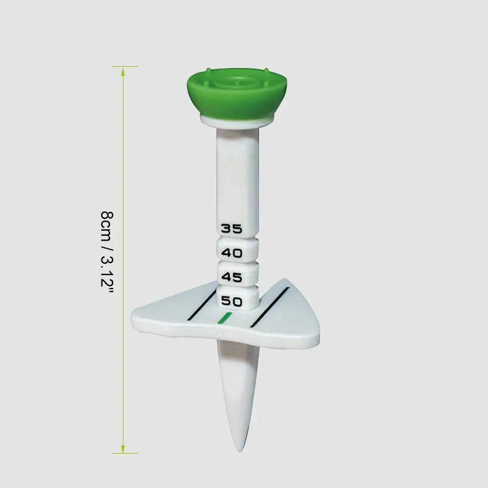 Plastic Golf Tees for Driver Training, Low Resistance, More Distance Consistent Height Tees