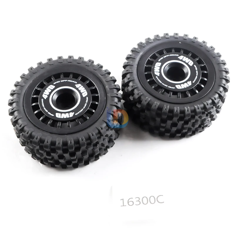 MJX 16207 RC Remote Control Car Original Parts 16300C Wheel Assembly TPR Material Tires