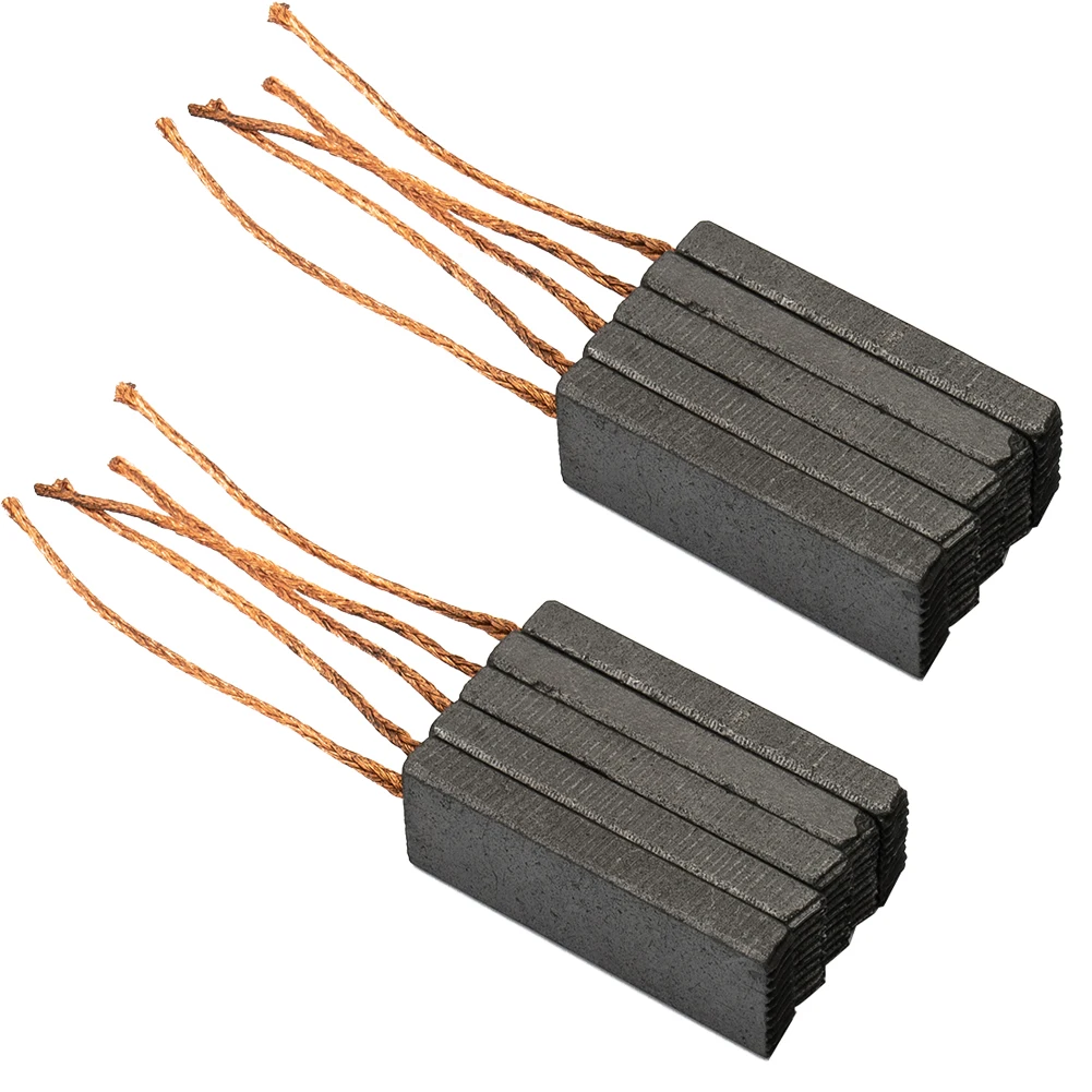 Replacement 10pcs Carbon Brush 39x13 5x5 Mm Compatible with For Siemens Washing Machine Motor Carbon and Metal Parts