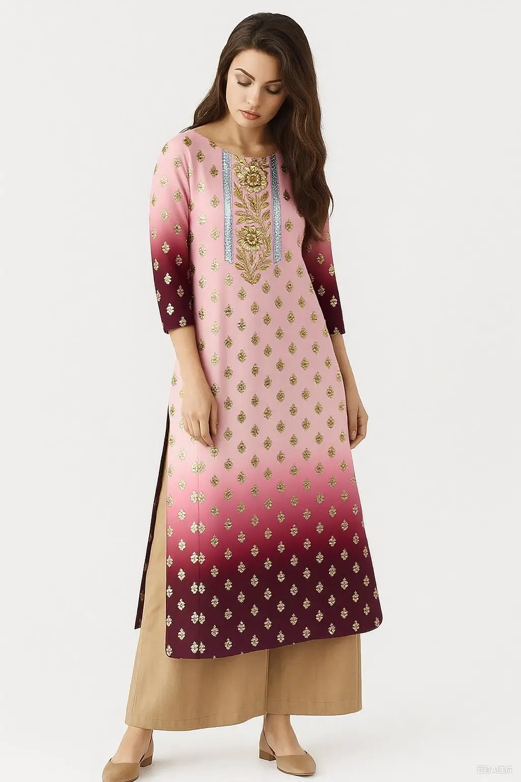 مسلم كورتا 2026 إمرأة فساتين راقية غير رسمية النمط الوطني أنبوب مستقيم عادية العرقية الأحمر شق تنحنح Abito Donna عباية تركية