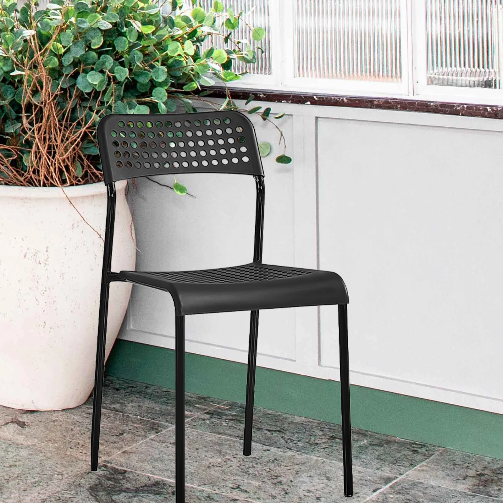 Chair Seat Replacement Board Plastic Pegboard Structure for Dining Room Outdoor Chairs Comfortable Sturdy Wear Resistant Easy