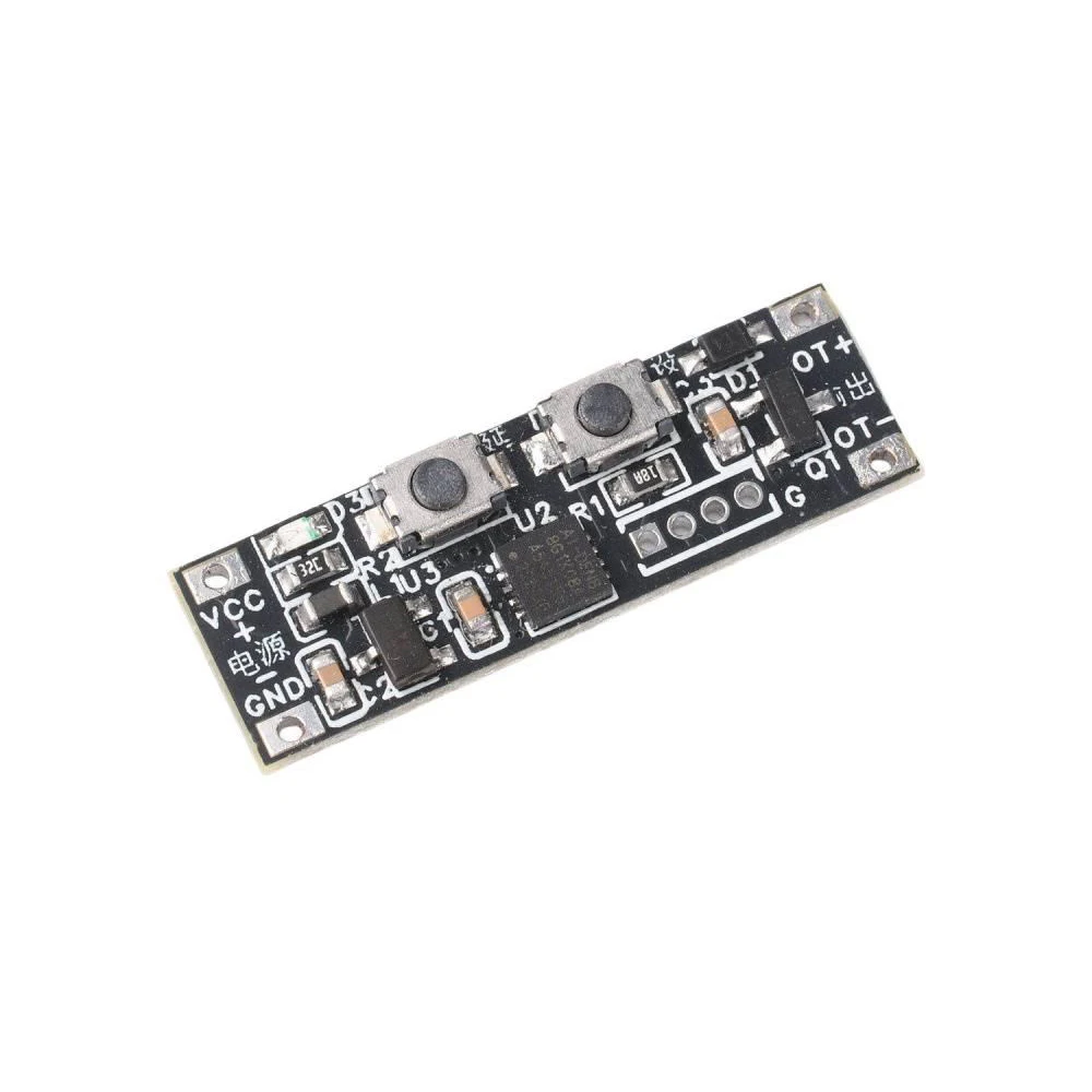 3-20V Delay Switch Module 3A High Current 0-60Min Adjustable 3 Working Modes Timer Control Board for Arduino DIY