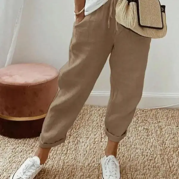 

ex Casual Pants Adjustable ket Flat Pattern Men's Women's High Waist Straight Leg Umbrella Soldier Pants Other Details