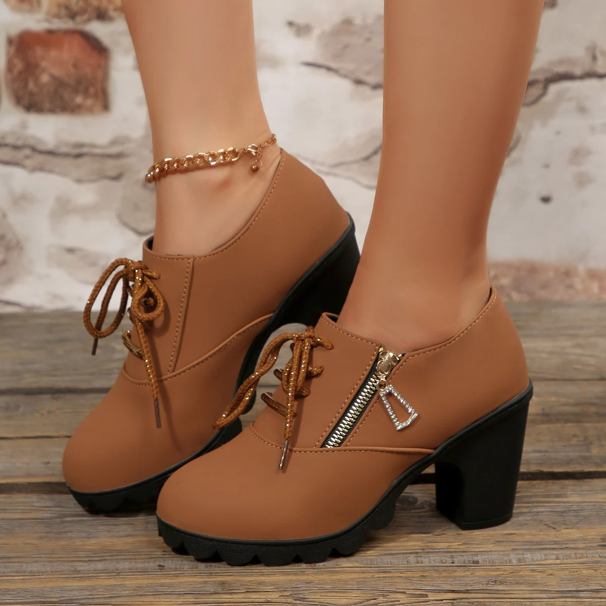 2026 New Women Large Size Ankle Boots Trend Autumn Cross-Strap Short Boots Women Fashion Designer Shoes Women Zapatos De Mujer