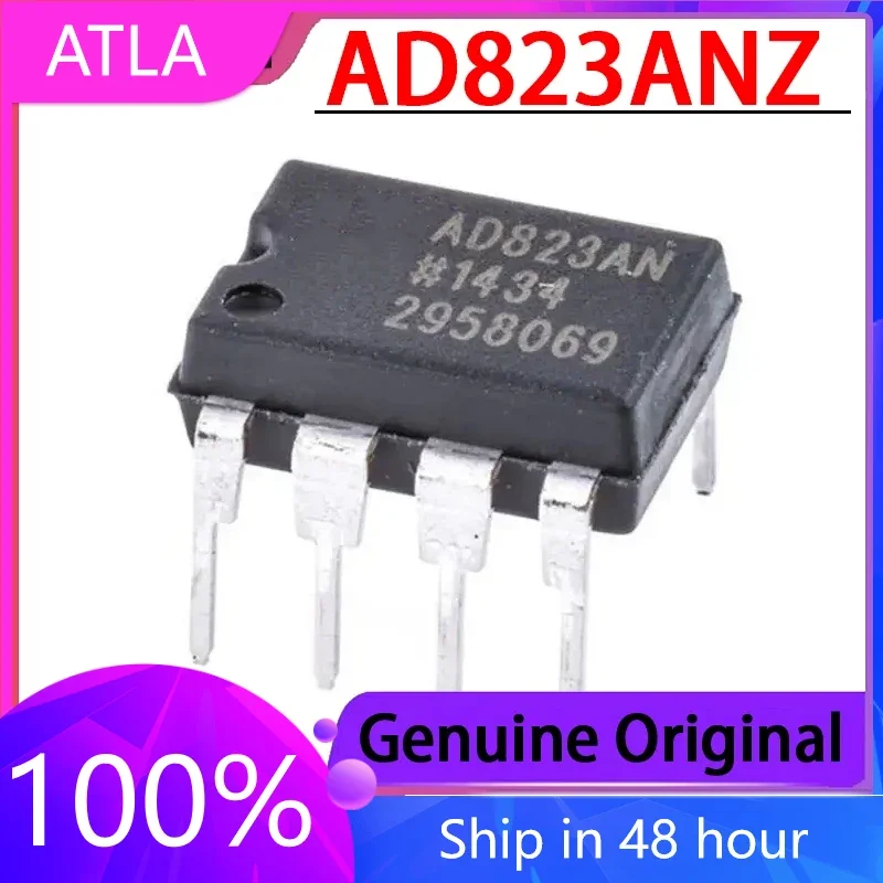 

2PCS New AD823ANZ AD823AN AD823 DIP-8 Precision Operational Amplifier Original