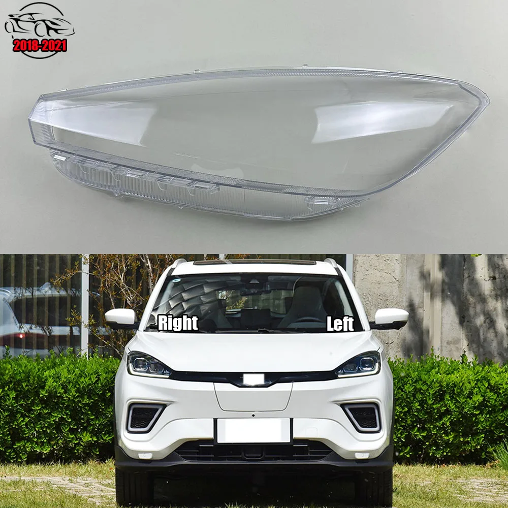 

For Weltmeister EX5 2018-2021 Headlamp Cover Transparent Shade Lamp Headlight Shell Lens Plexiglass Replace Original Lampshade