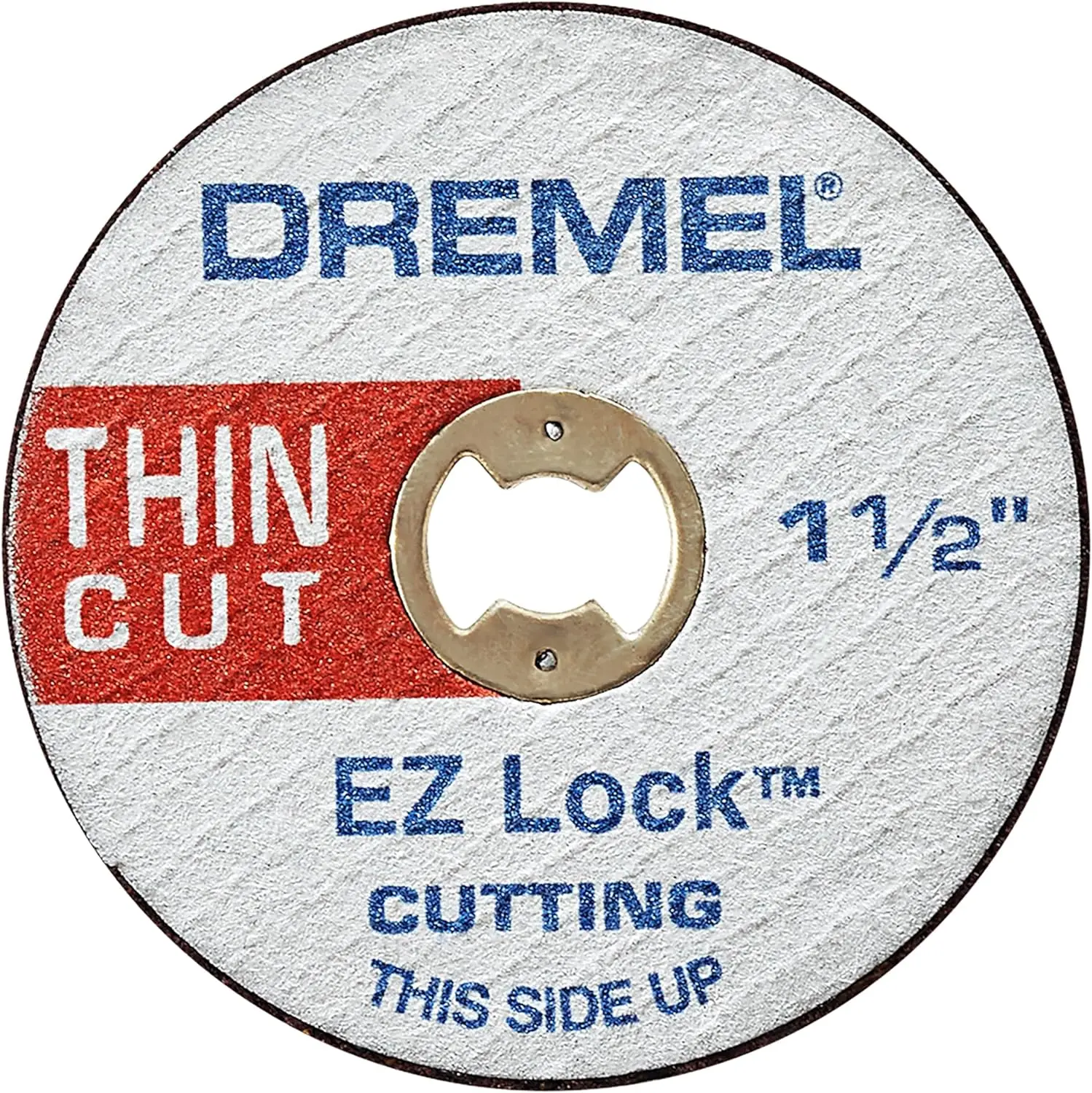 Imagem -05 - Disco de Corte Fino Dremel Ez409 Peças ez Lock 38 mm Acessórios Metálicos para Ferramenta Rotativa Corte Multimaterial
