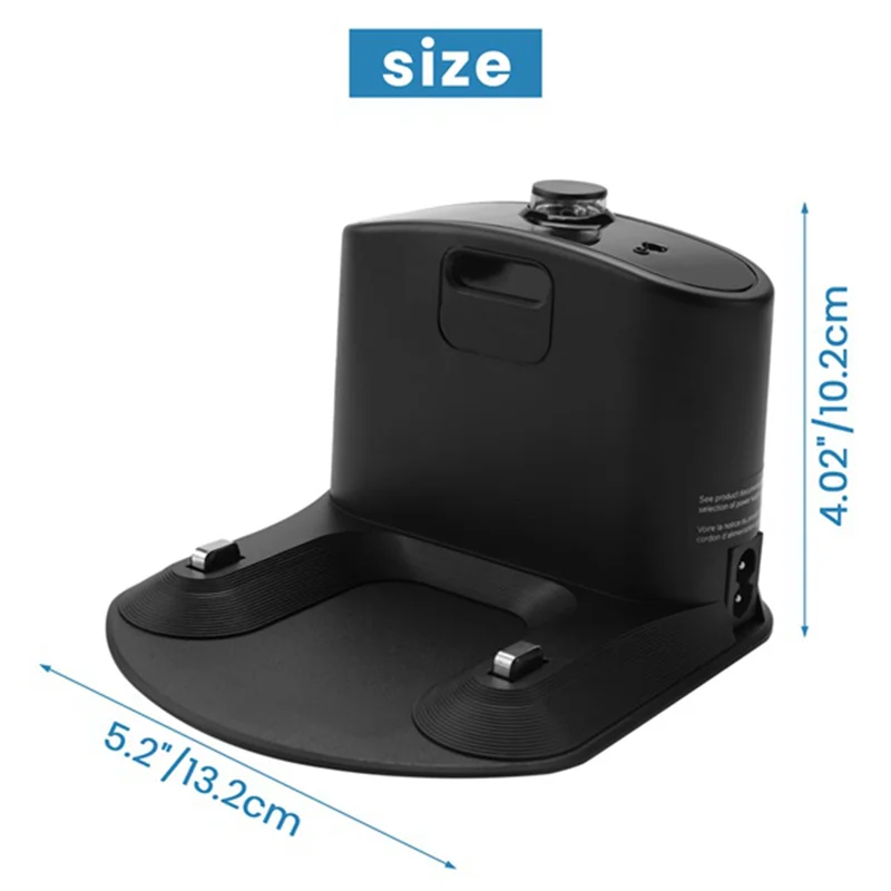 Estación de carga ABRG para IRobot Roomba E5 E6 I1 I3 I4 I6 I7 I8 500 600 700 800 900 Series Base de carga enchufe estadounidense